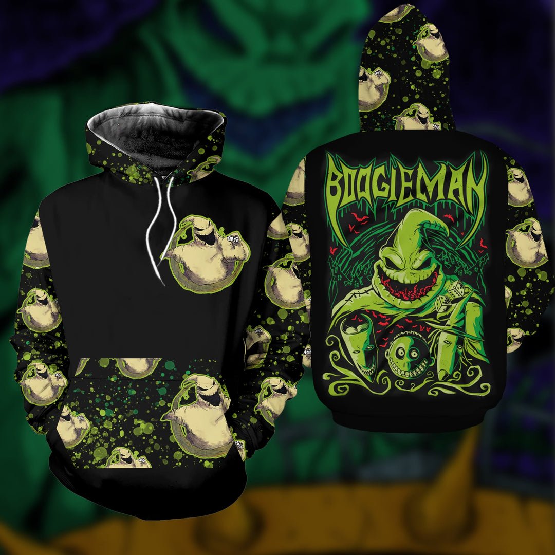 3D Boogieman Nightmare Before Christmas Combo Hoodie And Legging Custom Apparel HLS114