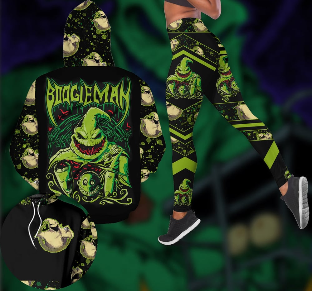 3D Boogieman Nightmare Before Christmas Combo Hoodie And Legging Custom Apparel HLS114