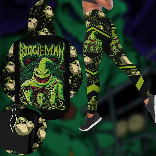 3D Boogieman Nightmare Before Christmas Combo Hoodie And Legging Custom Apparel HLS114