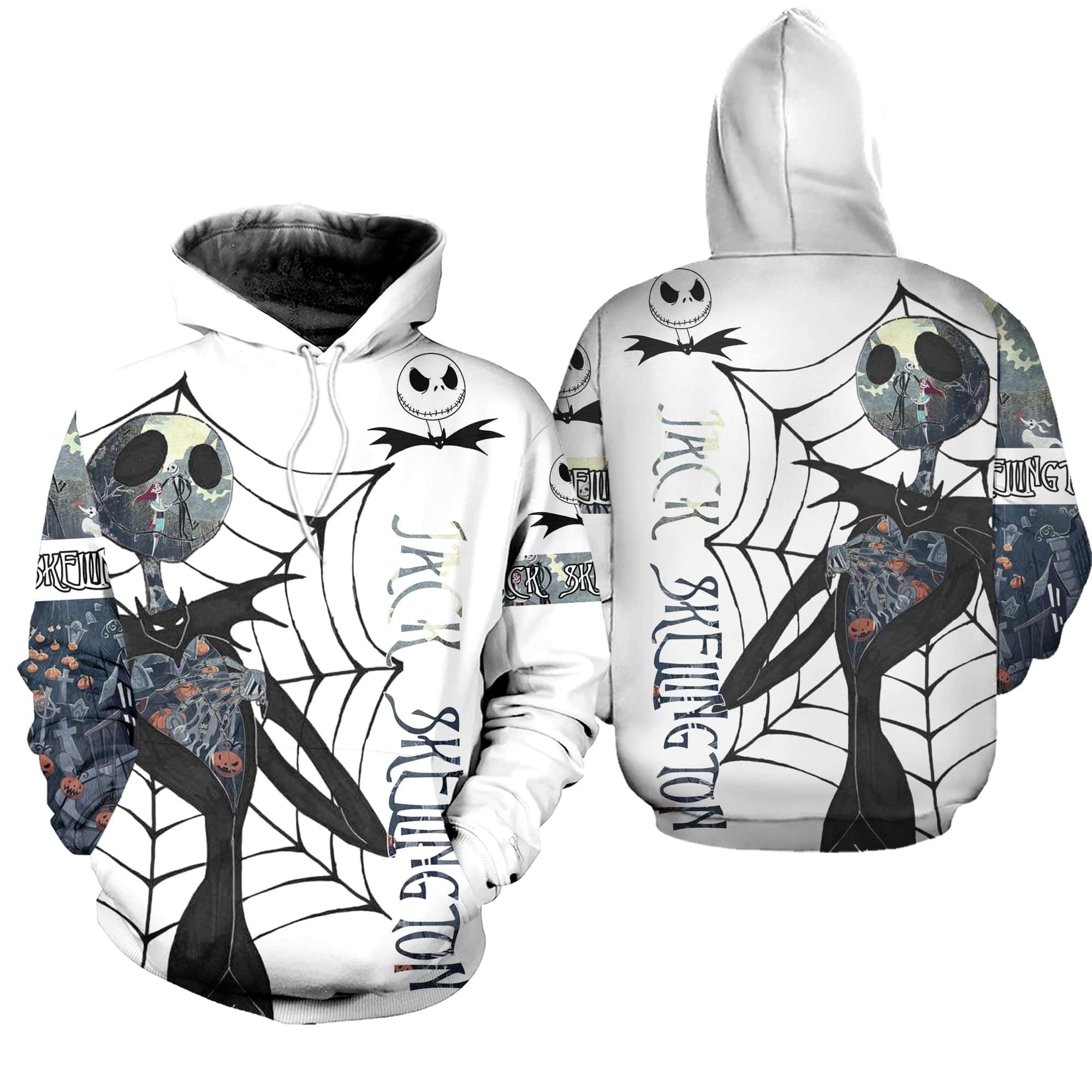 3D Jack Skellington Nightmare Before Christmas Combo Hoodie And Legging Custom Apparel HLS104