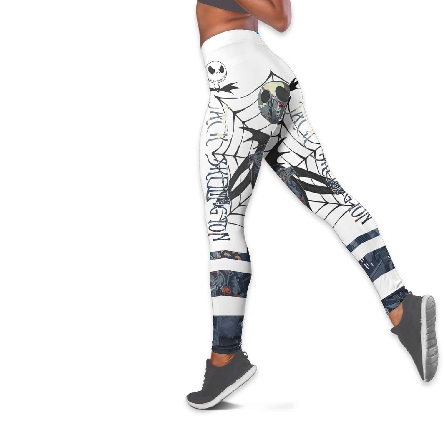 3D Jack Skellington Nightmare Before Christmas Combo Hoodie And Legging Custom Apparel HLS104