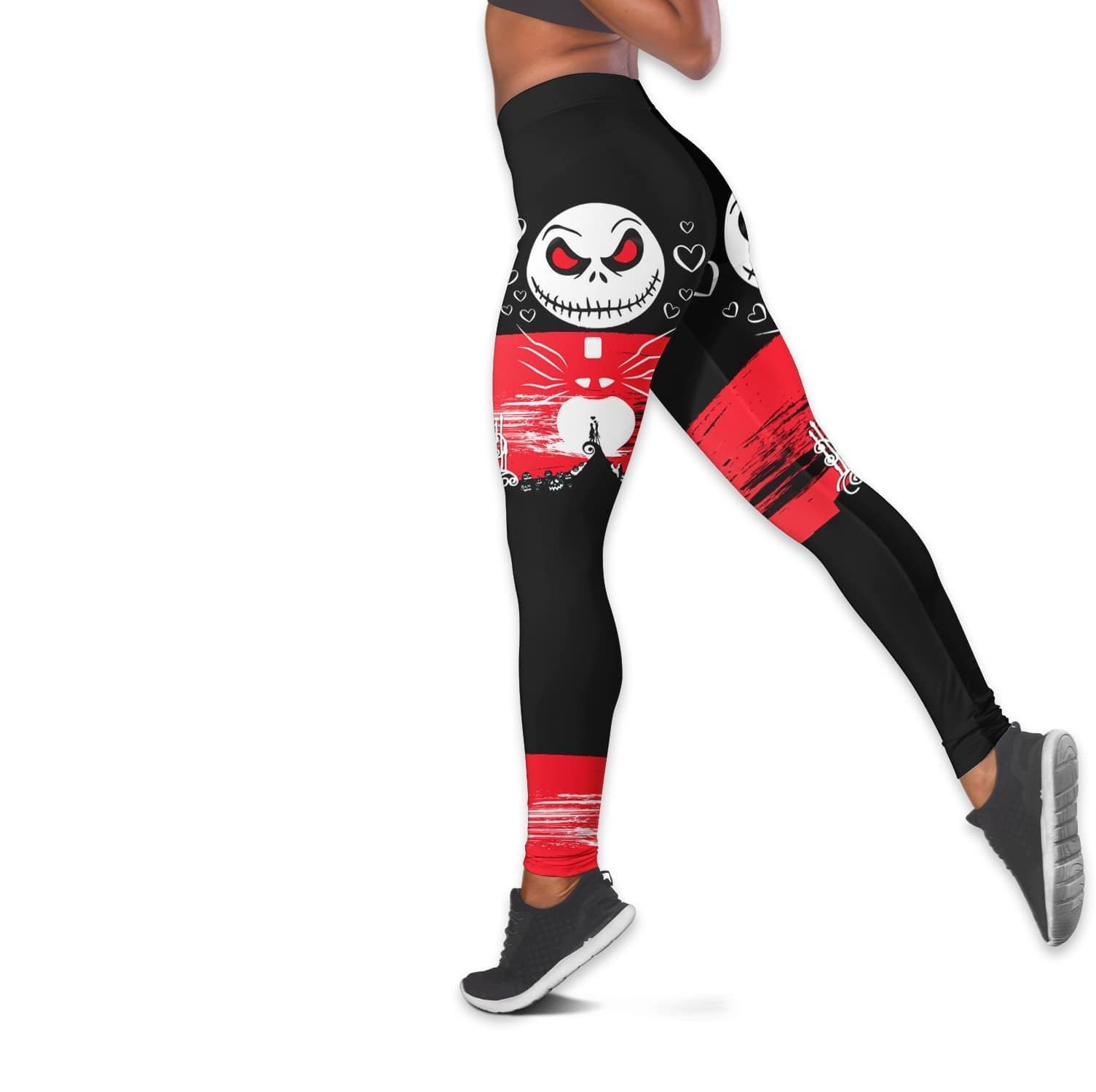 3D Jack Skellington Nightmare Before Christmas Combo Hoodie And Legging Custom Apparel HLS107