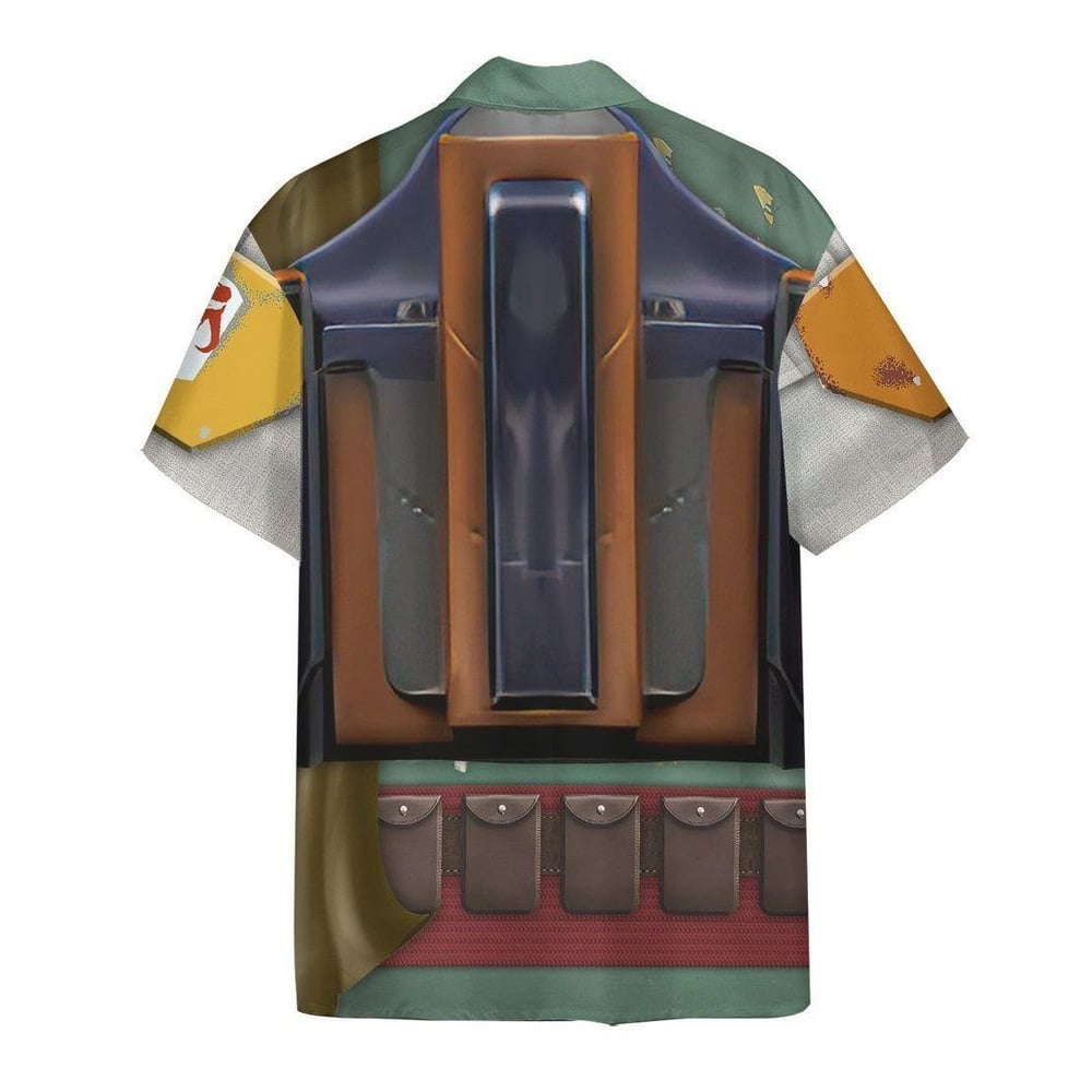 Star Wars Boba Fett Summer Custom Button Up Hawaiian Shirt