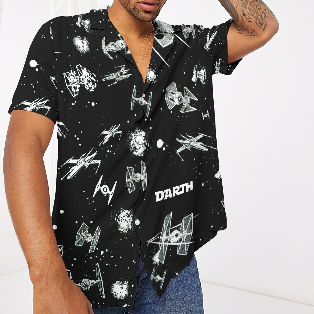 Star Wars Summer Custom Button Up Hawaiian Shirt