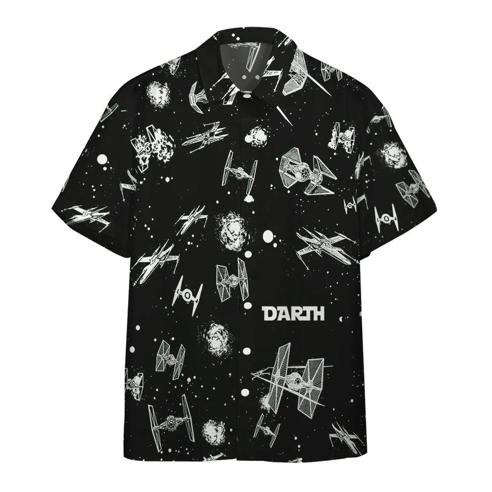 Star Wars Summer Custom Button Up Hawaiian Shirt