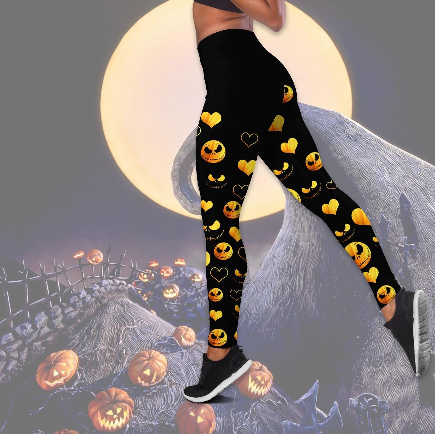 3D You Are My Sunshine Jack Skellington Combo Hoodie And Legging Custom Apparel HLS110