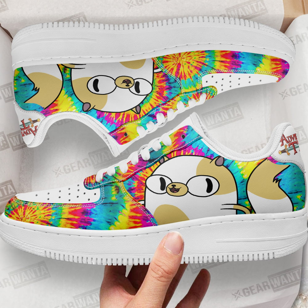 Adventure Time Cake Sneakers Custom Tie Dye Style