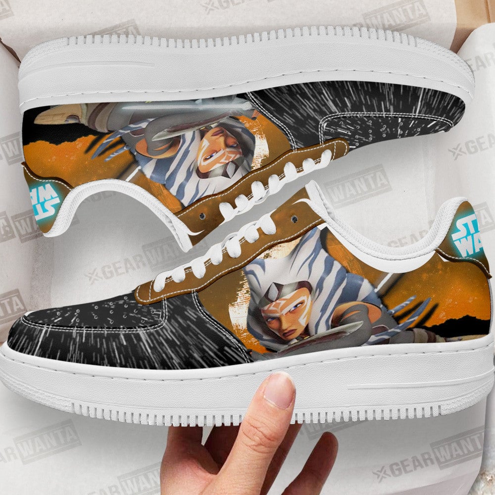 Ahsoka Tano Sneakers Custom Star Wars Shoes