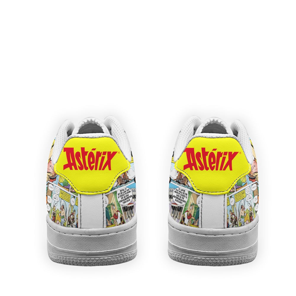 Asterix Sneakers Custom Superhero Comic Shoes