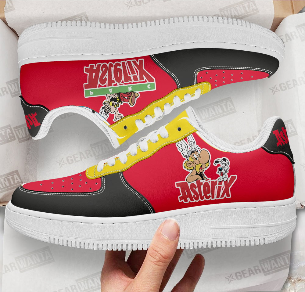 Asterix Super Hero Custom Sneakers