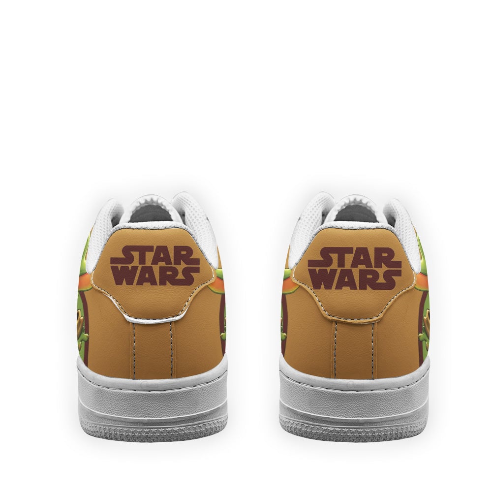 Baby Yoda Star Wars Custom Sneakers