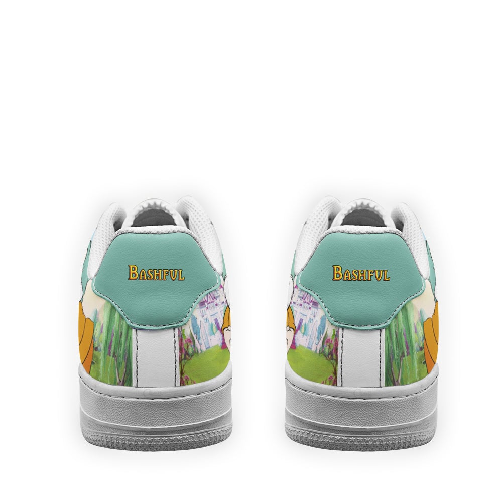 Bashful Snow White and 7 Dwarfs Custom Sneakers