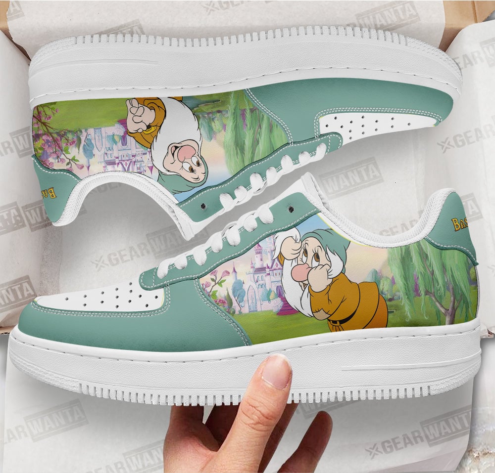 Bashful Snow White and 7 Dwarfs Custom Sneakers