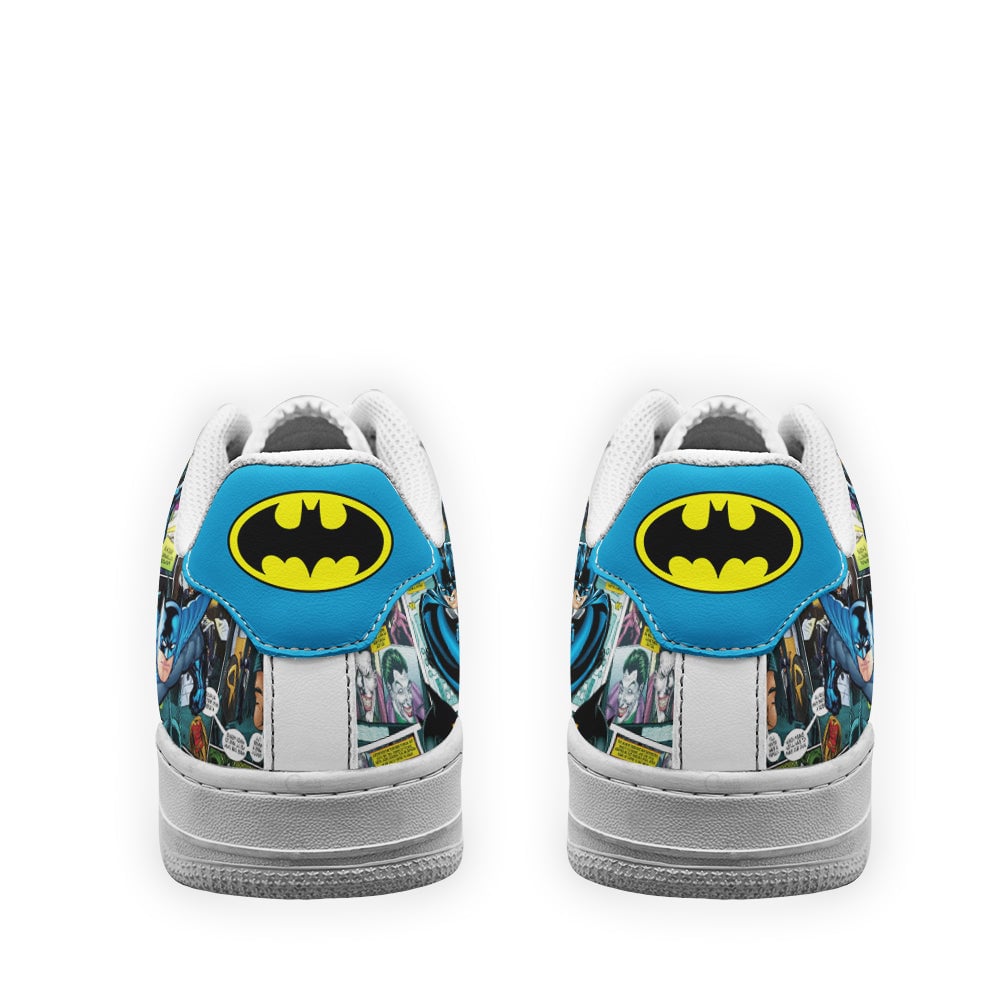 Batman Sneakers Custom Superhero Comic Shoes