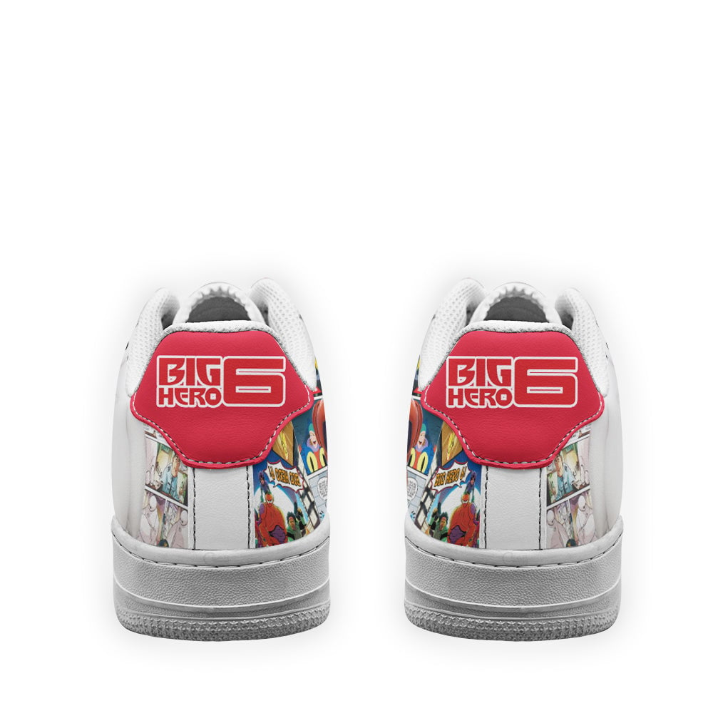 Baymax Sneakers Custom Superhero Comic Shoes