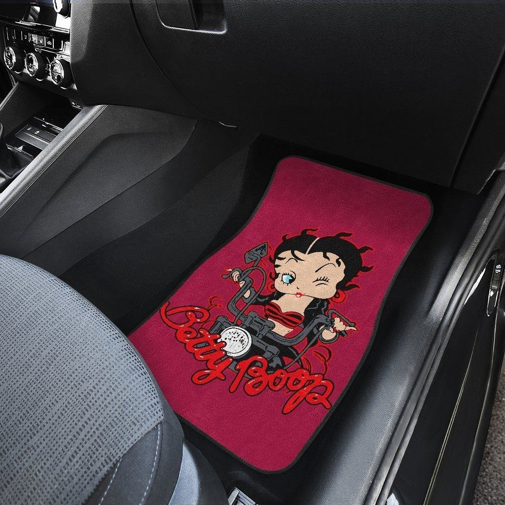 Betty Boop Car Floor Mats | Cartoon Car Floor Mats Betty Boop Fan Gift