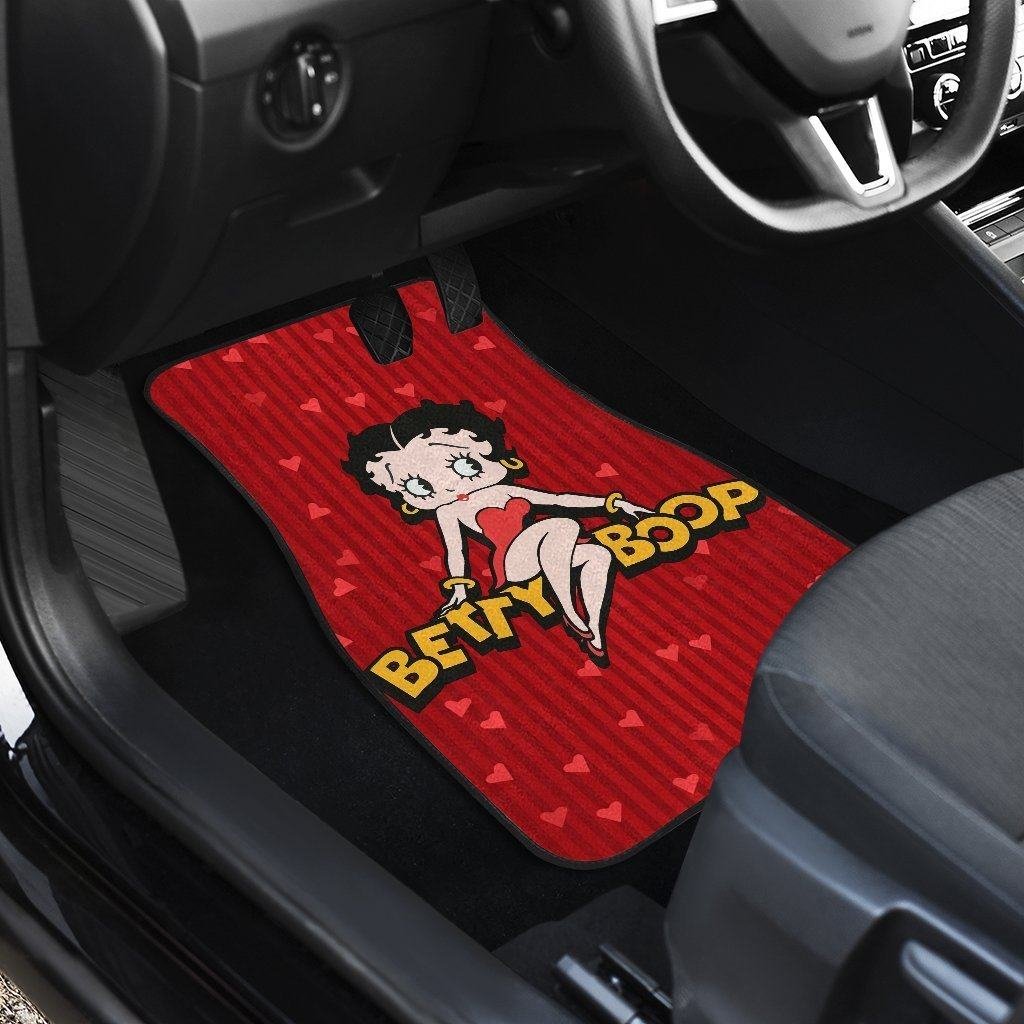 Betty Boop Car Floor Mats | Cartoon Pretty Betty Boop Car Floor Mats Fan Gift