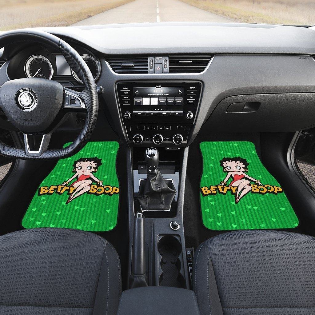 Betty Boop Car Floor Mats | Pretty Betty Boop Cartoon Fan Gift Car Floor Mats