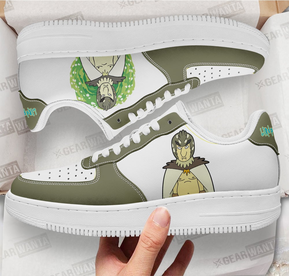 Birdperson Rick and Morty Custom Sneakers