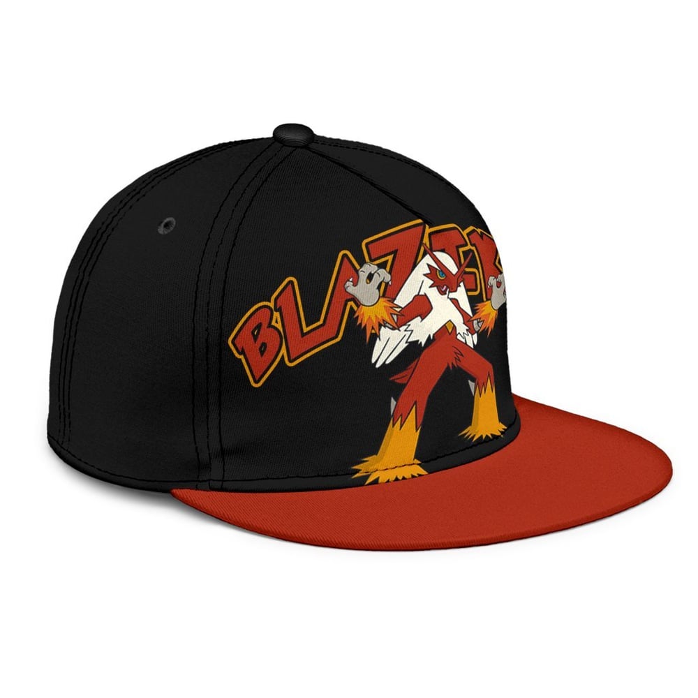 Blaziken Snapback Hat Anime Fan Gift Idea