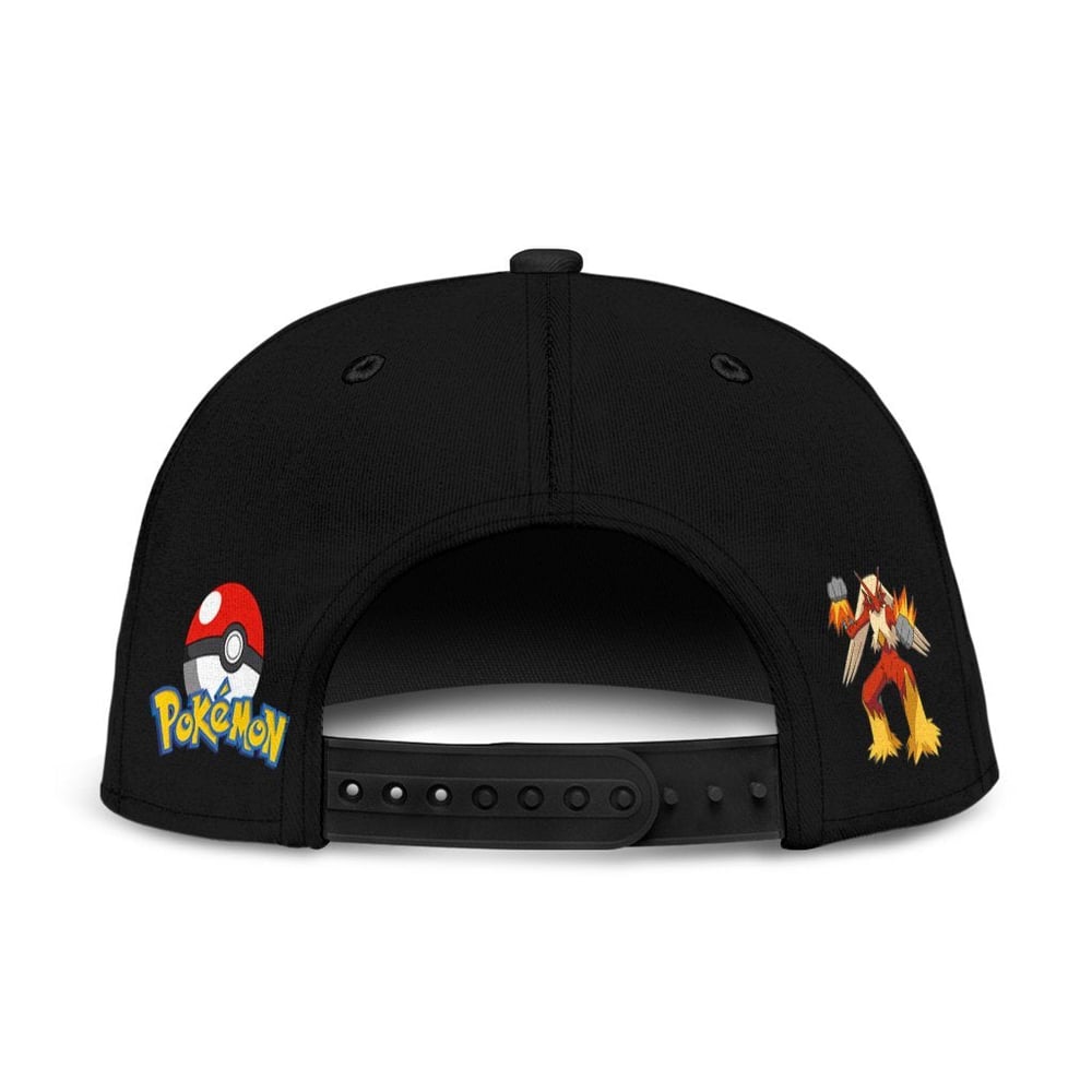 Blaziken Snapback Hat Anime Fan Gift Idea