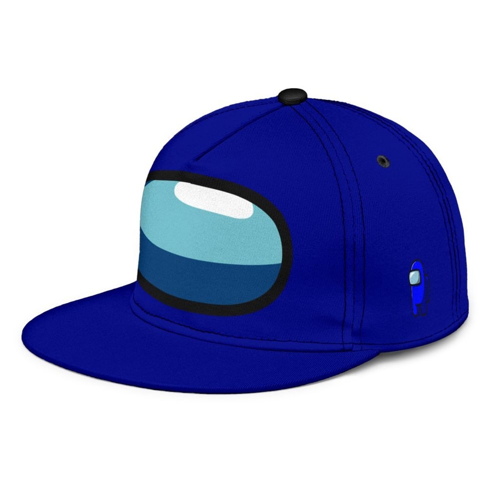 Blue Crewmate Snapback Hat Among Us Gift idea