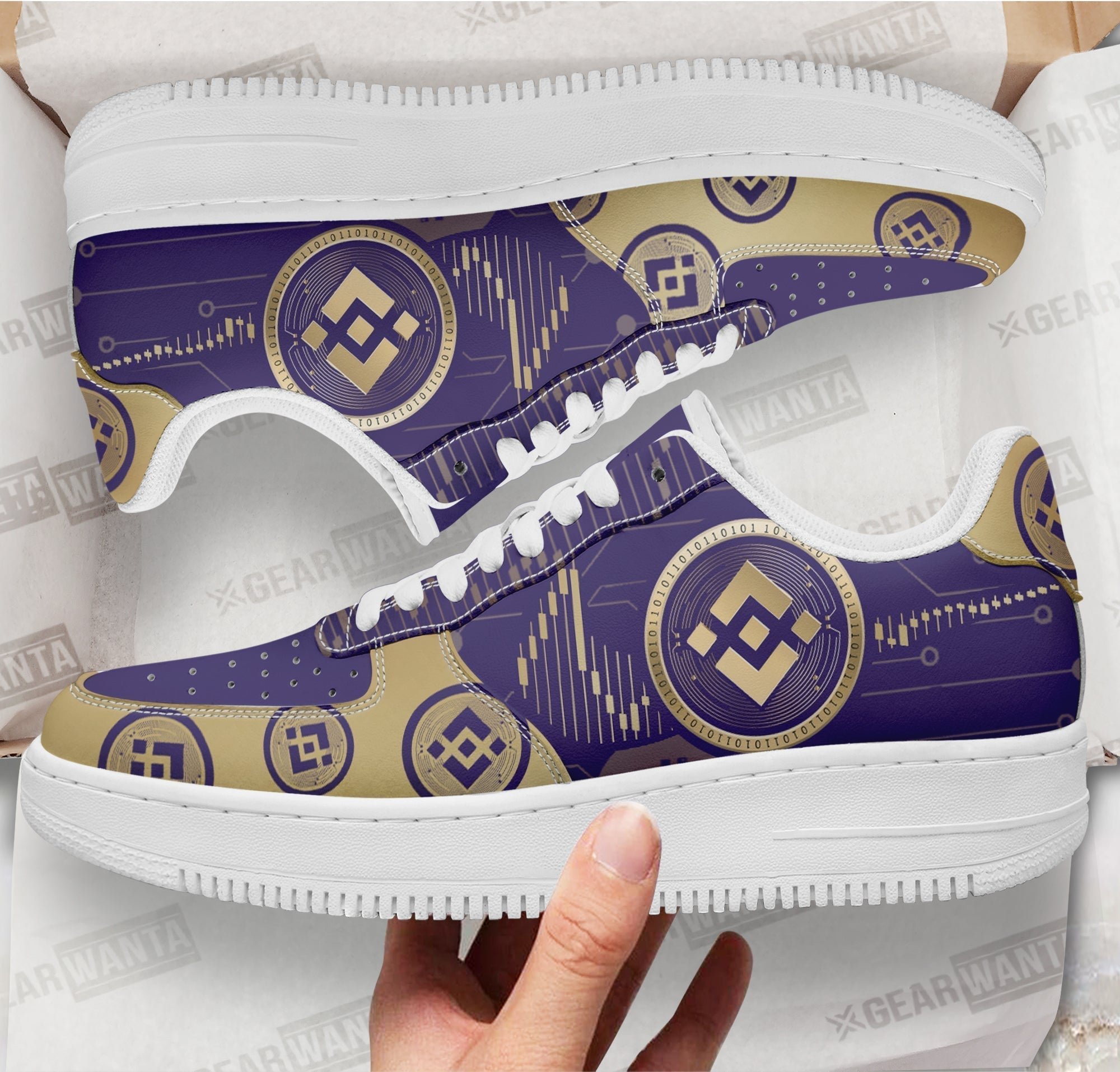 BNB Binance Shoes Custom Sneakers