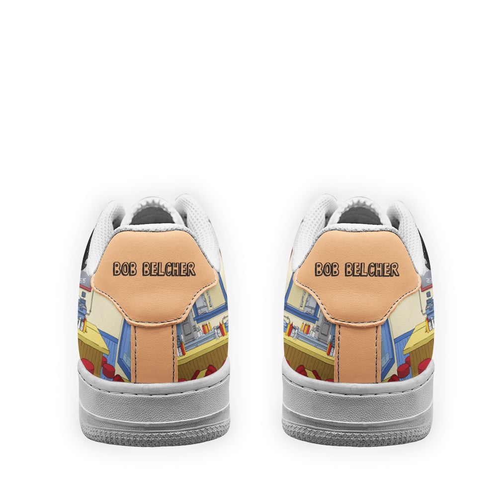 Bob Belcher Bob's Burger Custom Sneakers