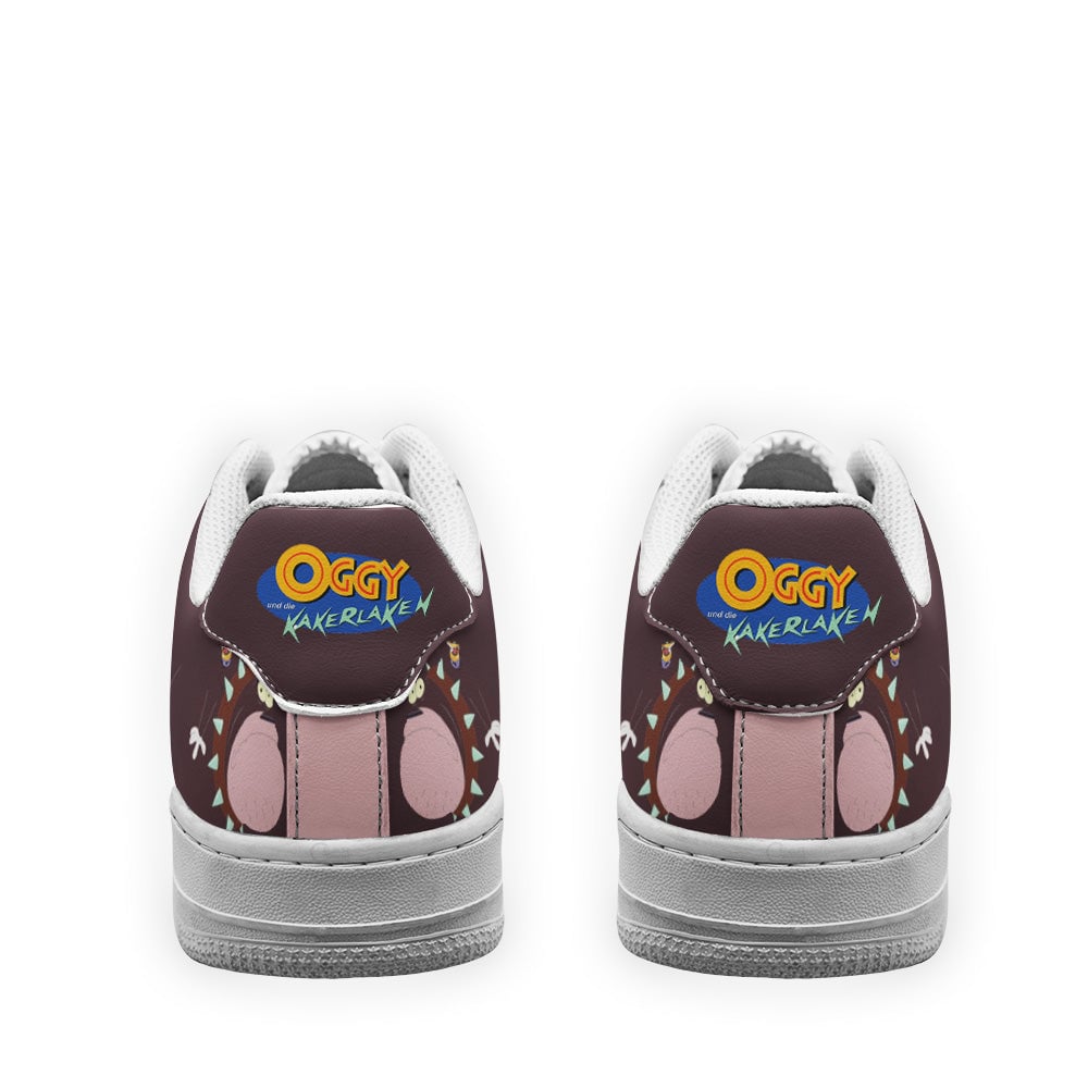 Bob Sneakers Custom Oggy and the Cockroaches Cartoon Shoes