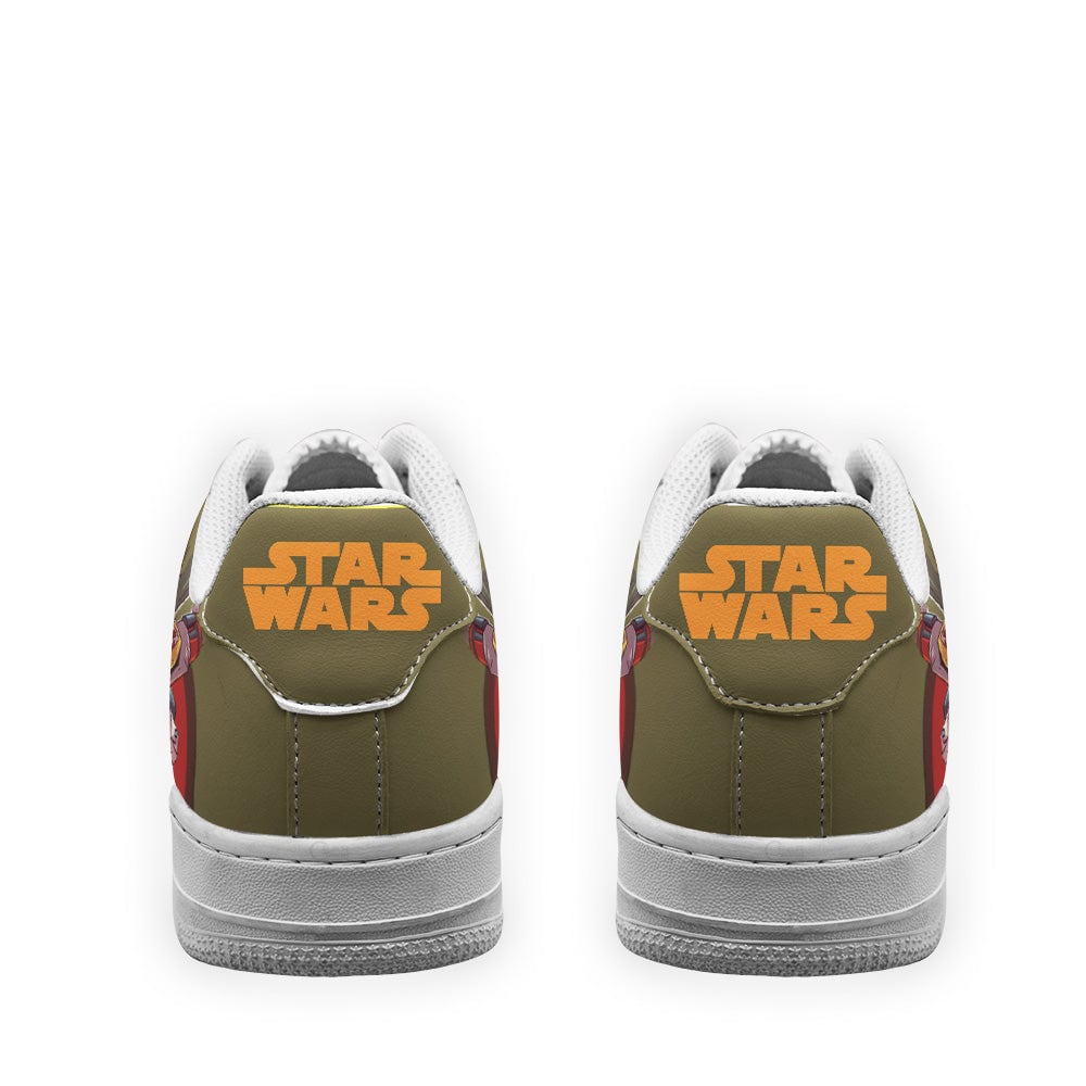 Boba Fett Star Wars Custom Sneakers