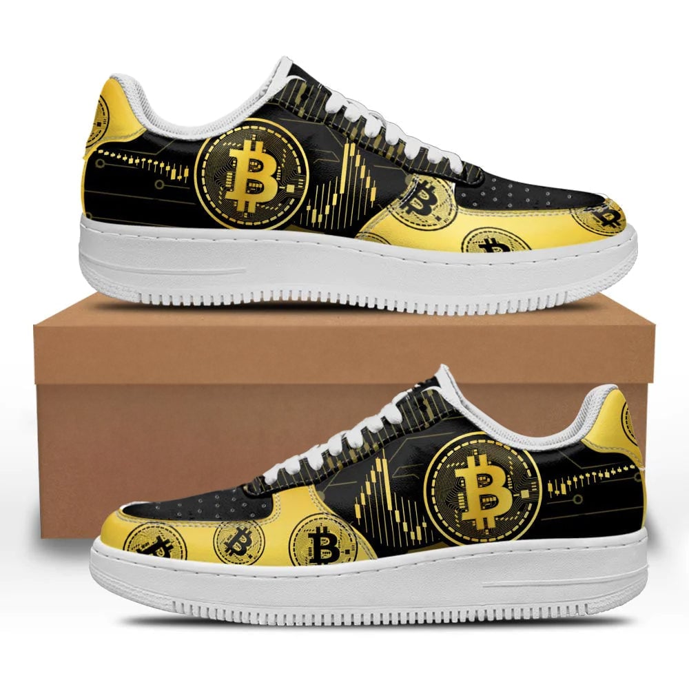 BTC Bit Shoes Custom Sneakers