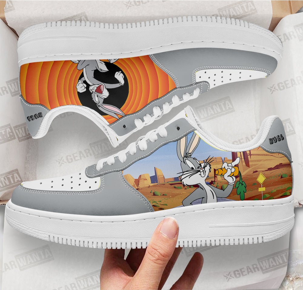 Bugs Bunny Looney Tunes Custom Sneakers