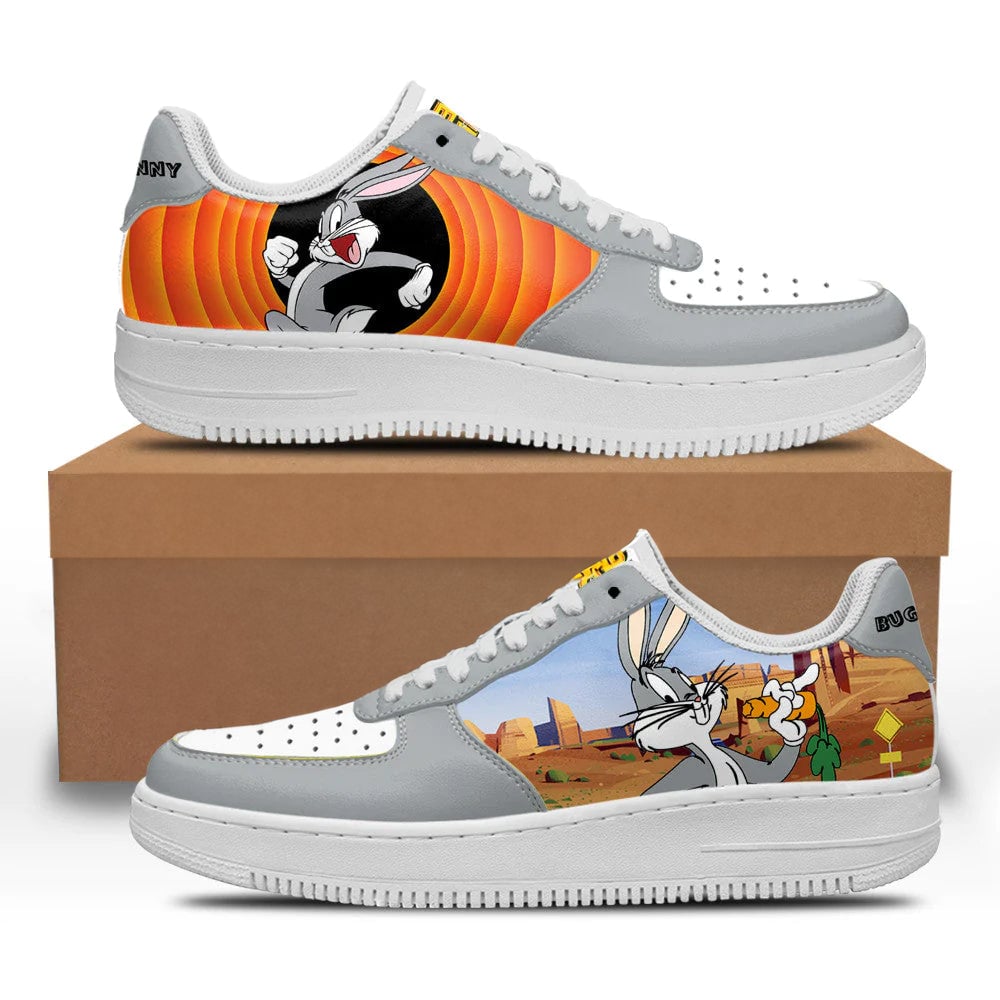 Bugs Bunny Looney Tunes Custom Sneakers