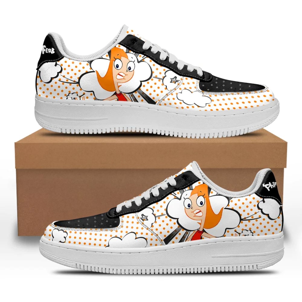 Candace Flynn Sneakers Custom Phineas and Ferb Shoes