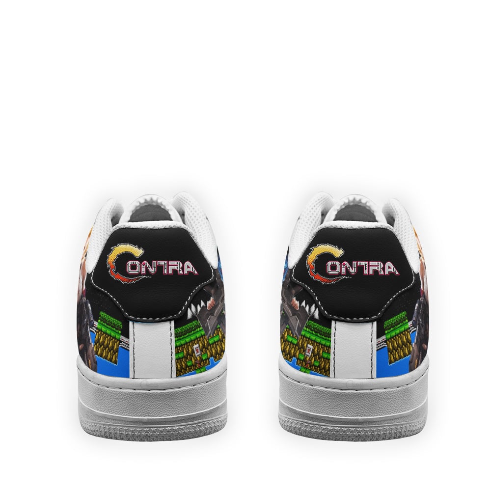 Contra Sneakers Custom Video Game Shoes