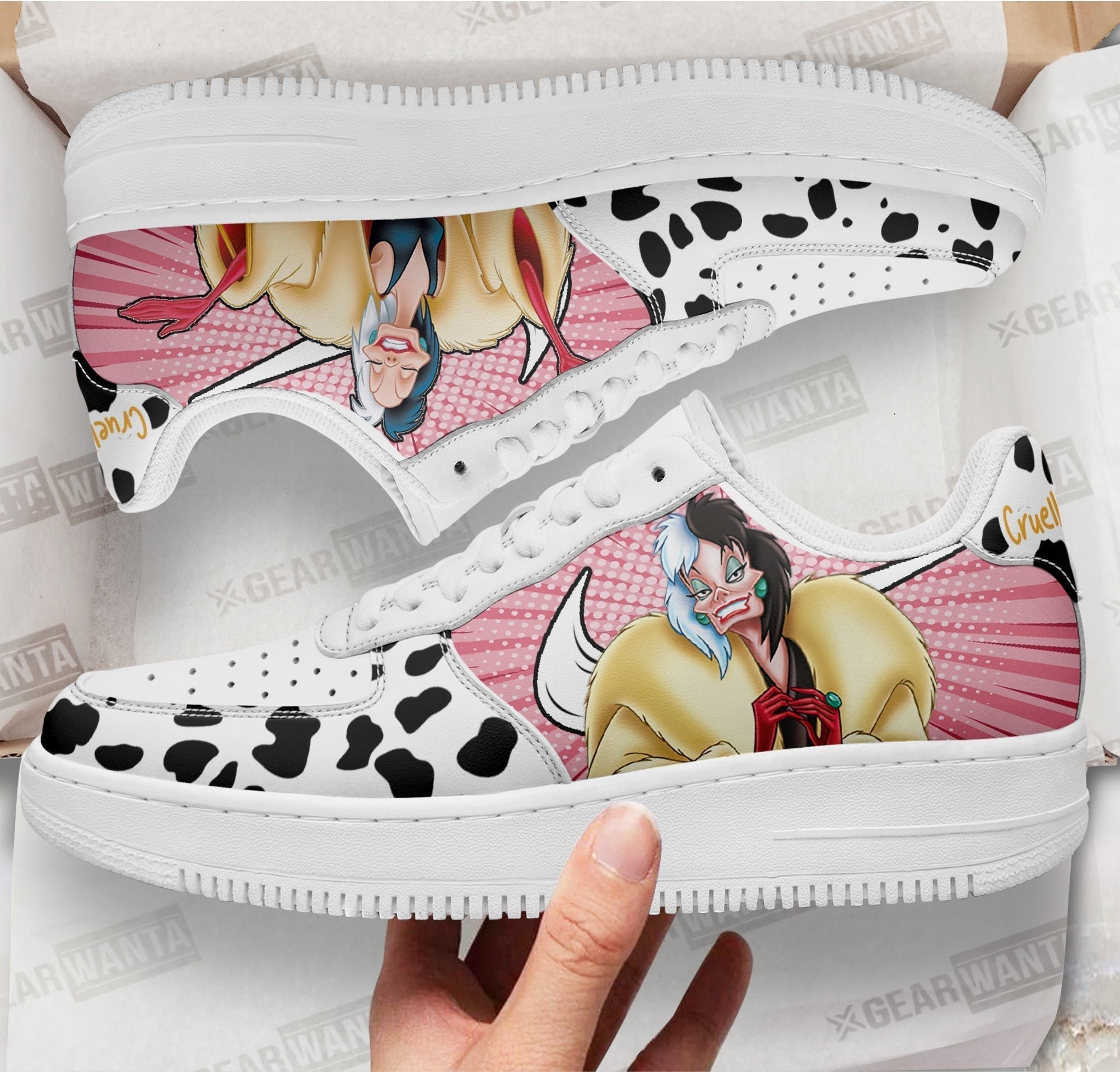 Cruella de Vil Sneakers Custom Shoes