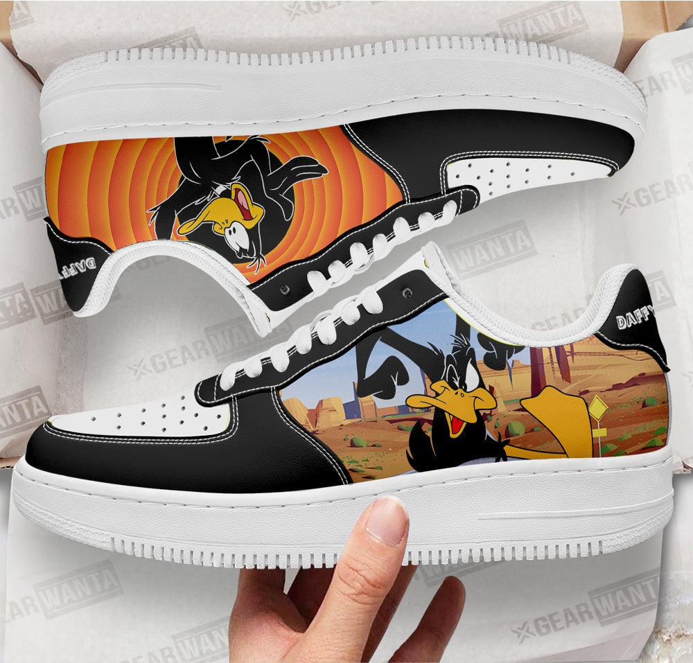 Daffy Duck Looney Tunes Custom Sneakers