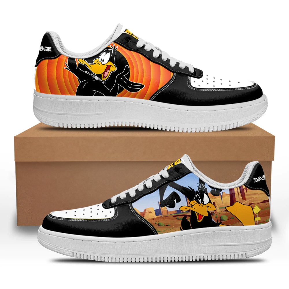 Daffy Duck Looney Tunes Custom Sneakers