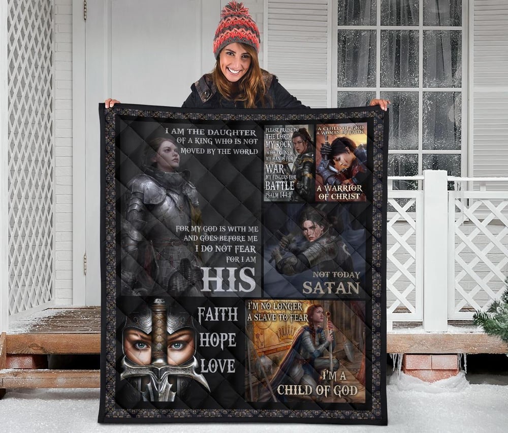 Daughter Of King Quilt Blanket For Who Love Christ