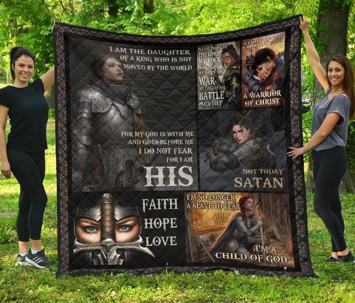 Daughter Of King Quilt Blanket For Who Love Christ