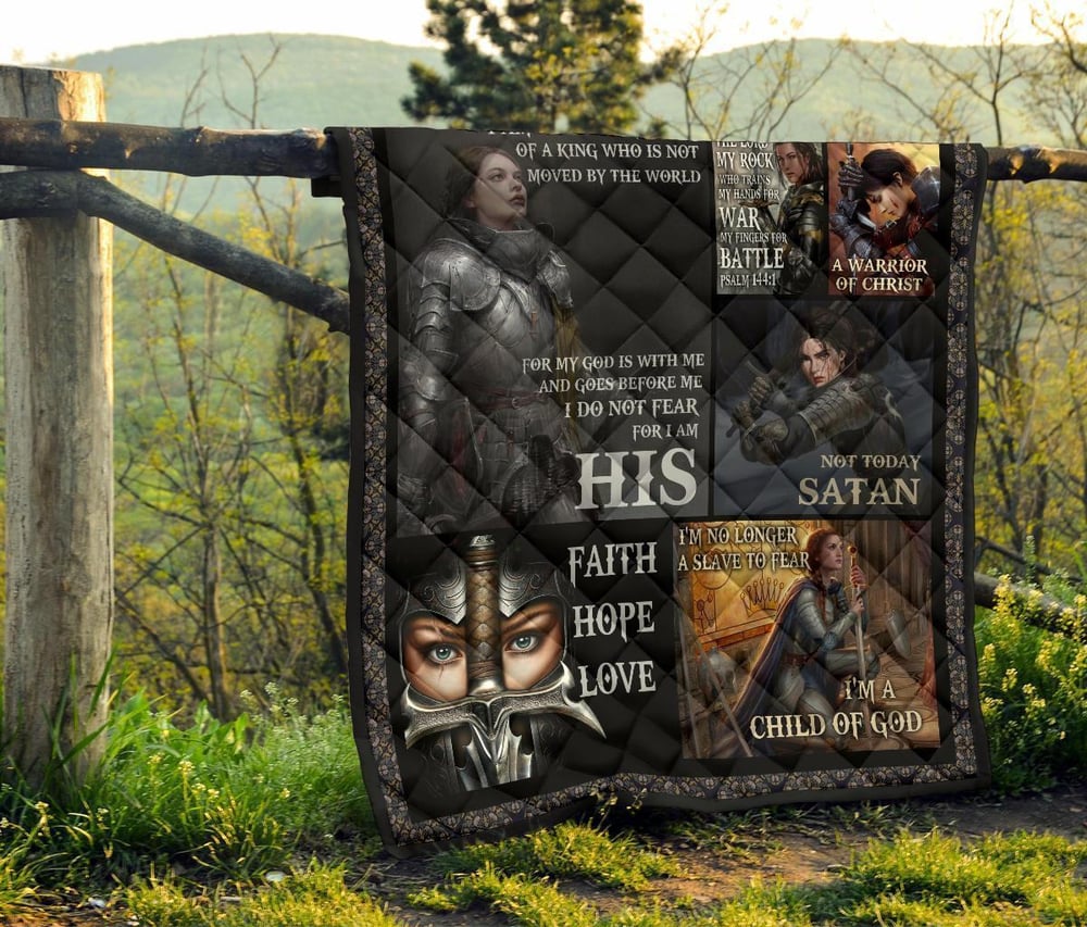 Daughter Of King Quilt Blanket For Who Love Christ