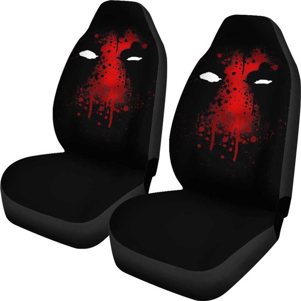 Deadpool Art Dark Blood theme Car Seat Covers