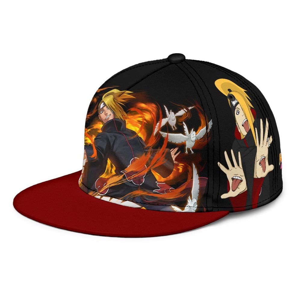 Deidara Snapback Hat Naruto Custom Anime Hat