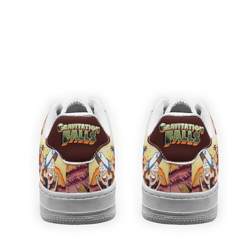 Dipper Pines Gravity Falls Sneakers Custom Cartoon Shoes