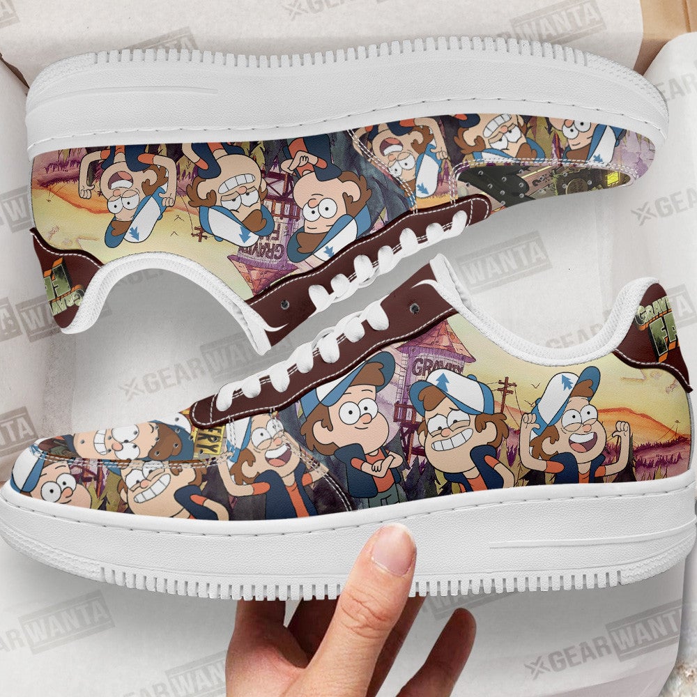 Dipper Pines Gravity Falls Sneakers Custom Cartoon Shoes