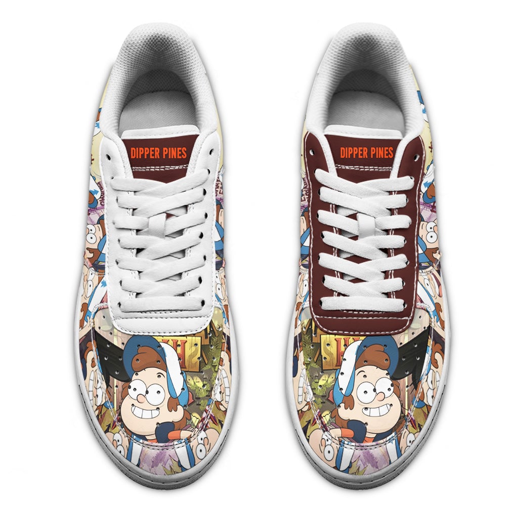 Dipper Pines Gravity Falls Sneakers Custom Cartoon Shoes