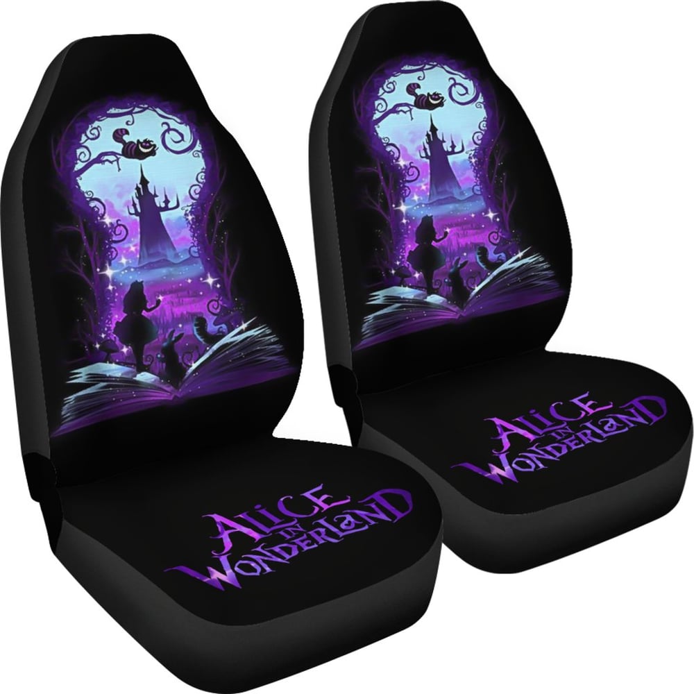 Discover Castle Alice In Wonderland DN Cartoon Car Seat Covers AIWCSC15