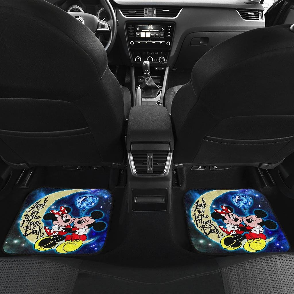 DN Mickey & Minnie Car Floor Mats Cartoon Fan Gift MKCFM12