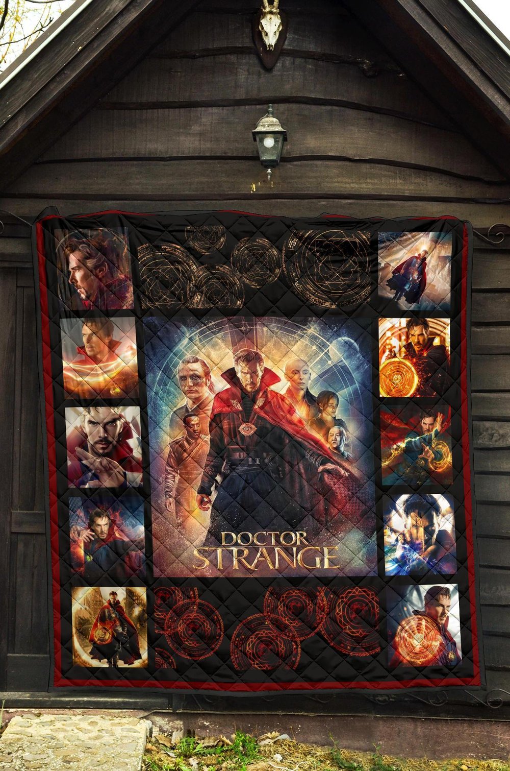 Doctor Strange Quilt Blanket Super Heroes Fan Gift Idea