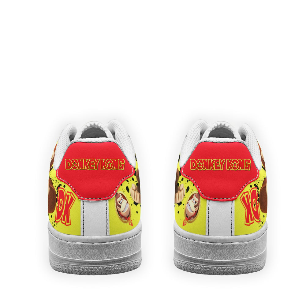 Donkey Kong Sneakers Custom For Gamer Shoes